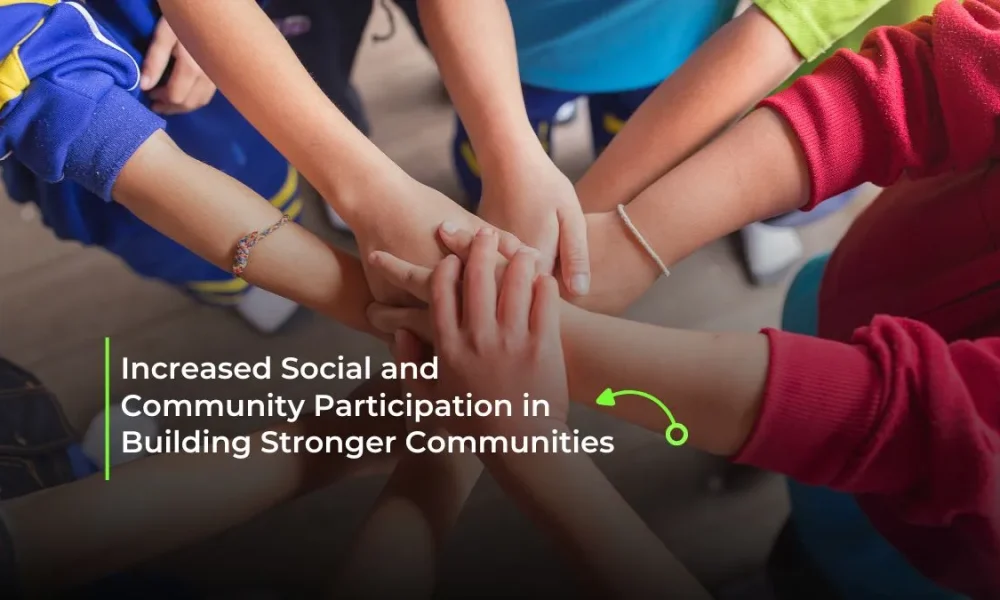 Increased Social and Community Participation